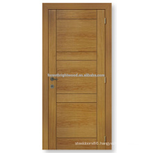 Natrual veneered interior flush wooden door